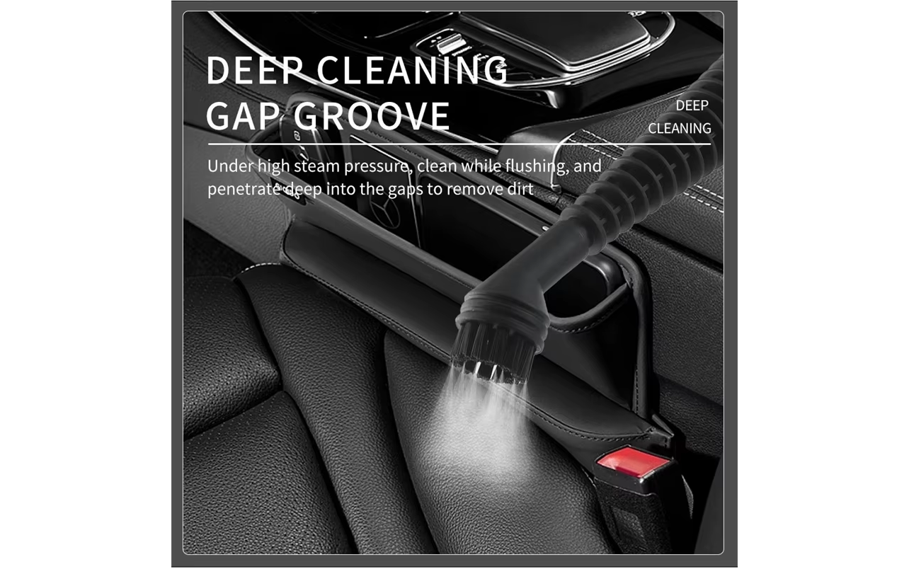 High Pressure Handheld Steam Cleaner – Portable Steam Spray for Home & Car