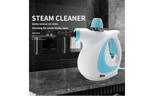 High Pressure Handheld Steam Cleaner – Portable Steam Spray for Home & Car